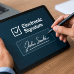 امضای الکترونیک