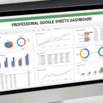 ساخت داشبورد حرفهای در گوگل شیت