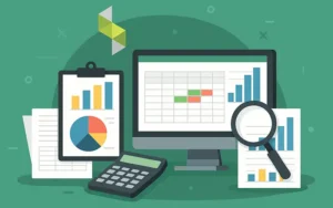 آموزش کار با گزارش مرور حساب‌ها در سپیدار