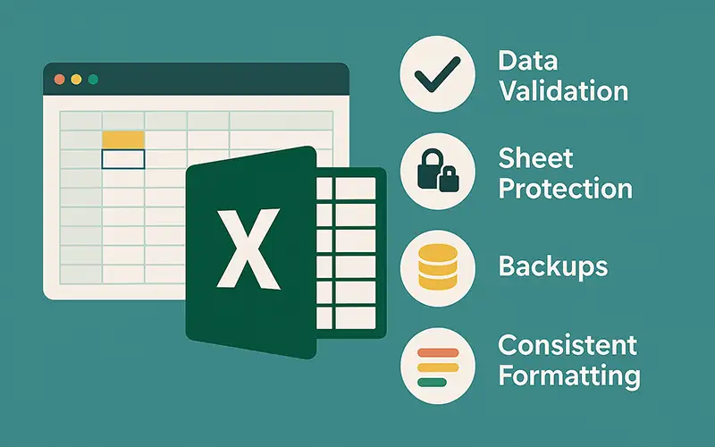 آموزش طراحی سیستم حسابداری ساده با اکسل