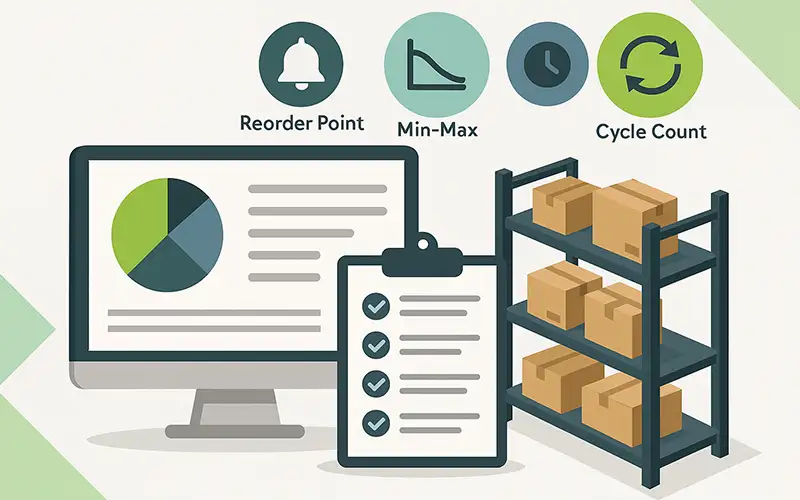 آموزش مدیریت موجودی کالا و انبارگردانی در سپیدار