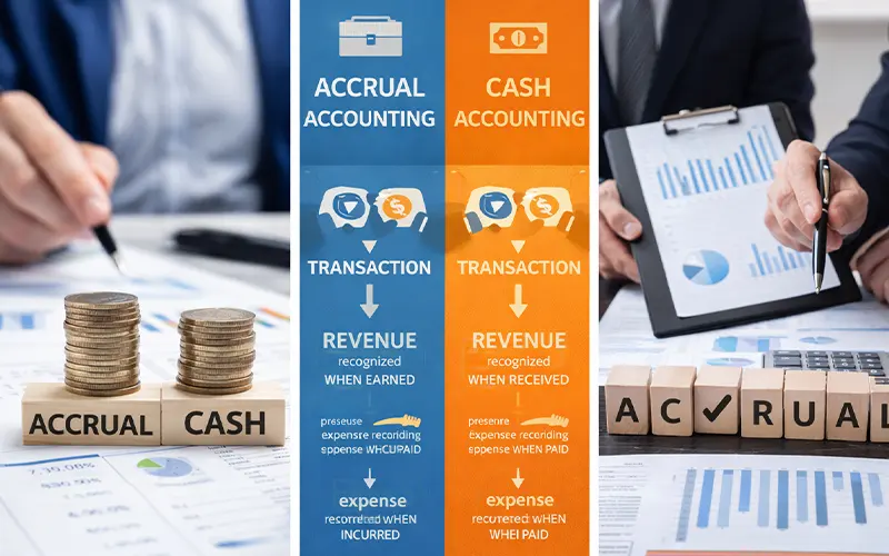 حسابداری تعهدی و حسابداری نقدی