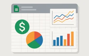 طراحی داشبورد مالی با گوگل شیت