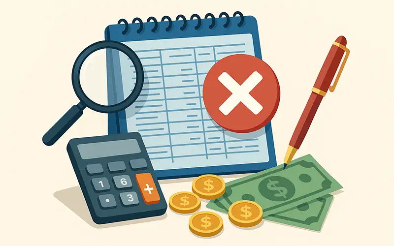 شناسایی و اصلاح خطاهای مالی در دفاتر حسابداری